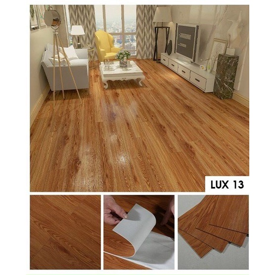 COMBO 1 Hộp 36 tấm sàn nhựa giả gỗ dán được 5 mét vuông