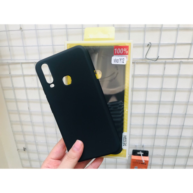 [ Vivo Y12 ] Ốp dẻo đen loại đẹp cho Vivo Y12