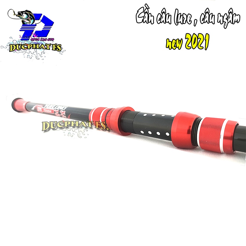 Cần câu lure máy rút YUELONG ( NEW 2022 ) cần câu ngâm, lăng xê .