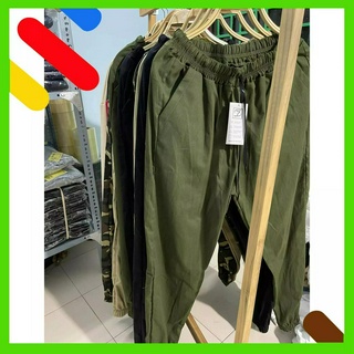 Quần Jogger KAKI Trơn Basic UNISEX