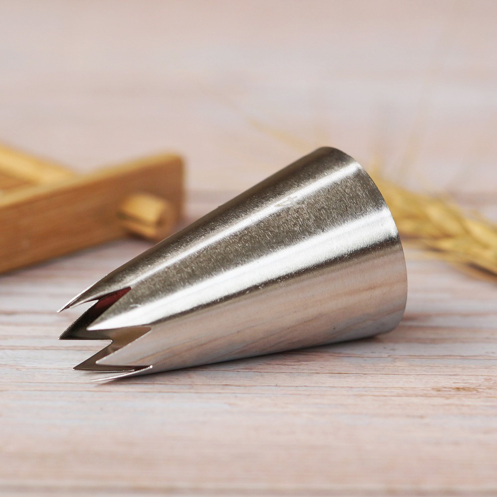 #Đuôi Bắt Bông Kem Trang Trí Bánh Bằng Thép Không Gỉ 354