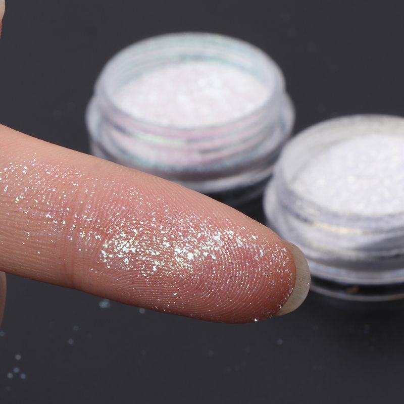 10MK bột nhuộm màu hình chuột ngọc trai phân cực làm trang sức resin