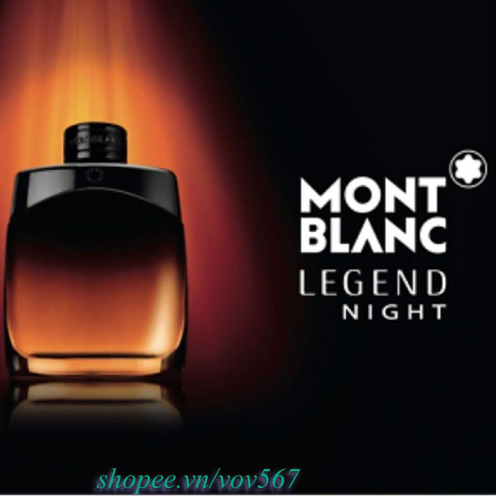 Nước Hoa Nam 100Ml Montblanc Legend Night 100% Chính Hãng.