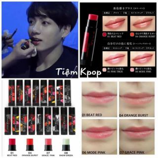 Son dưỡng kenabo BTS JUNGKOOK sử dụng ( cheap moment)