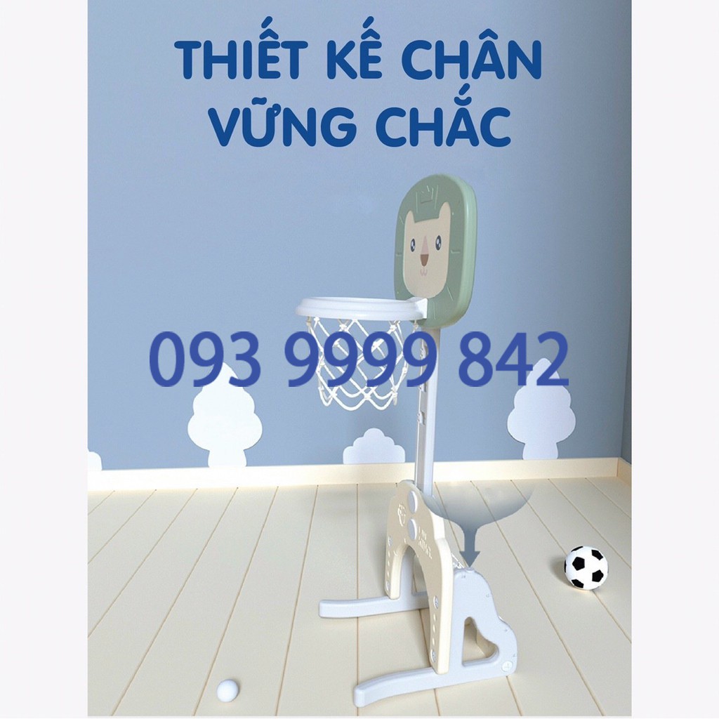 Bộ cầu gôn, bóng rổ liên hoàn hình sư tử HOLLA