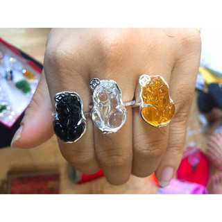 Nhẫn nghê bạc đủ màu hợp mệnh phong thủy