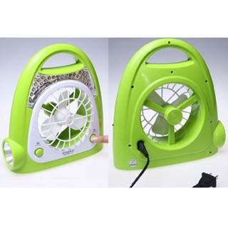 Quạt đèn sạc tích điện 3 in 1