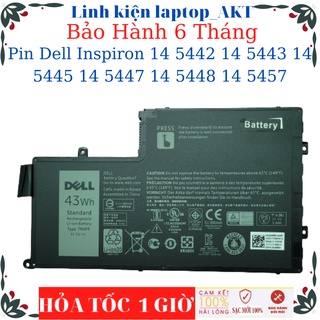 Pin laptop dell inspiron 14 5442 14 5443 14 5445 14 5447 14 5448 14 5457- pin dell trhff- 43wh
