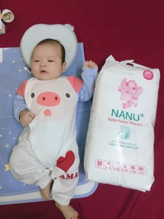 Bỉm quần trần nanu size L 100m