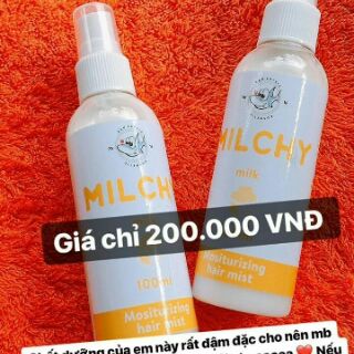 XỊT DƯỠNG VÁNG SỮA MILCHY