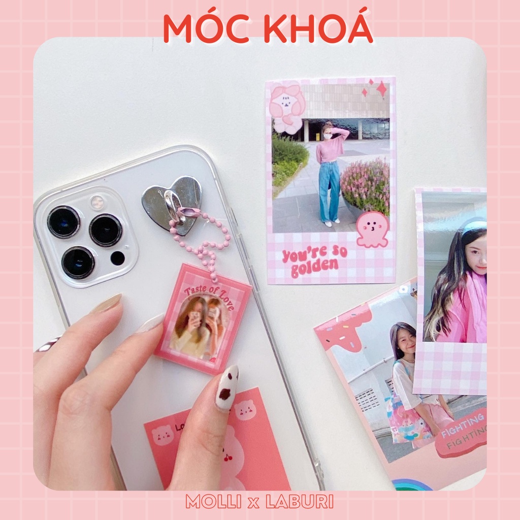 Móc khoá thay ảnh Laburi BERRYCHOCO