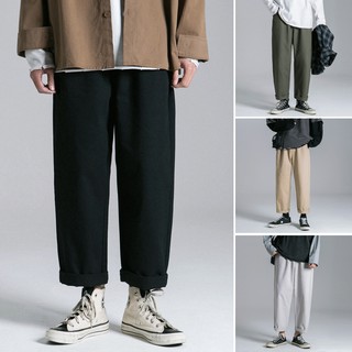 Quần ống rộng dáng suông unisex nam nữ có size và ảnh thật