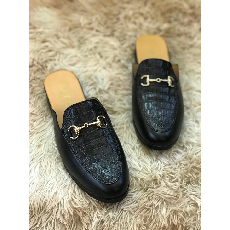 Giày sục nam dập vân tuyệt đẹp và sang trọng | BigBuy360 - bigbuy360.vn