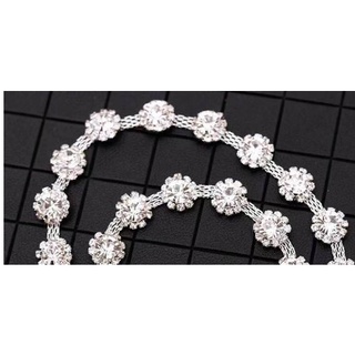 Dây đá phale phụ kiện handmade, cổ trang, trang trí giày, túi xách, phụ kiện may mặc - quy cách 1met