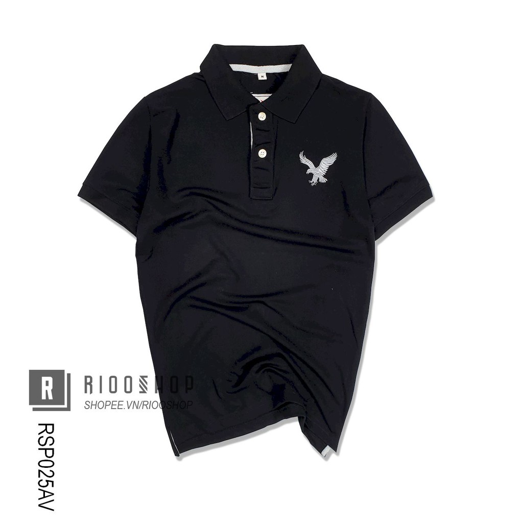 Áo thun polo cá sấu ngắn tay Eagle đơn giản RSP025 có size lớn big size xxl Riooshop | BigBuy360 - bigbuy360.vn