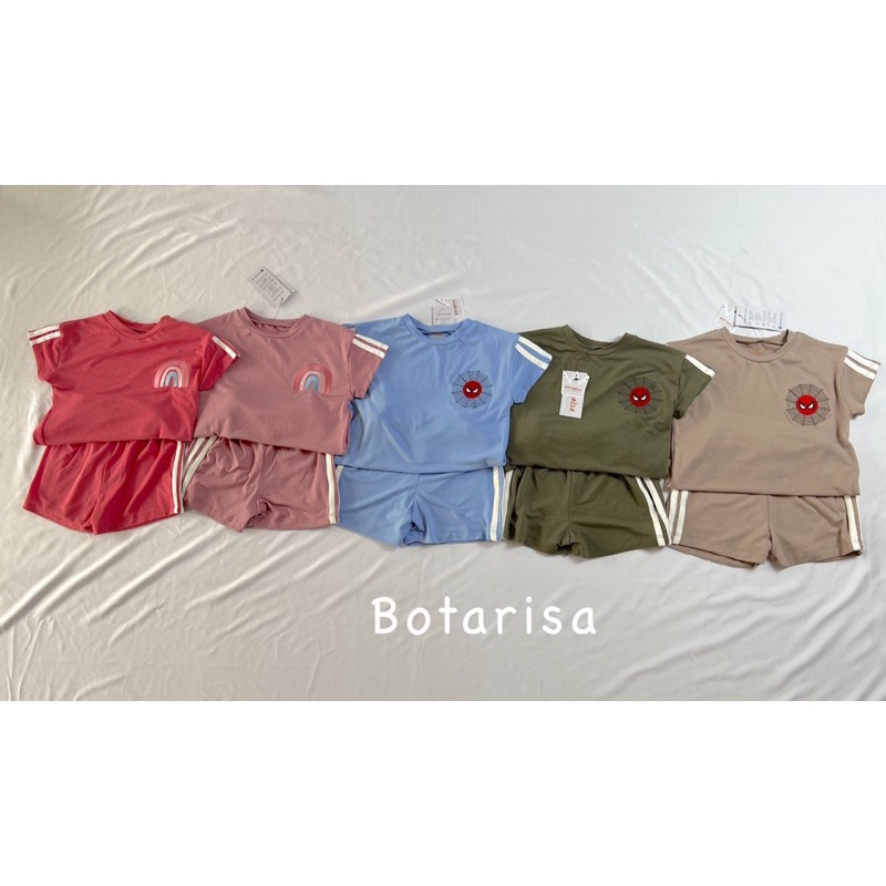Bộ short BOTARISA nhện xuất Mỹ dư xịn bé trai-MS70