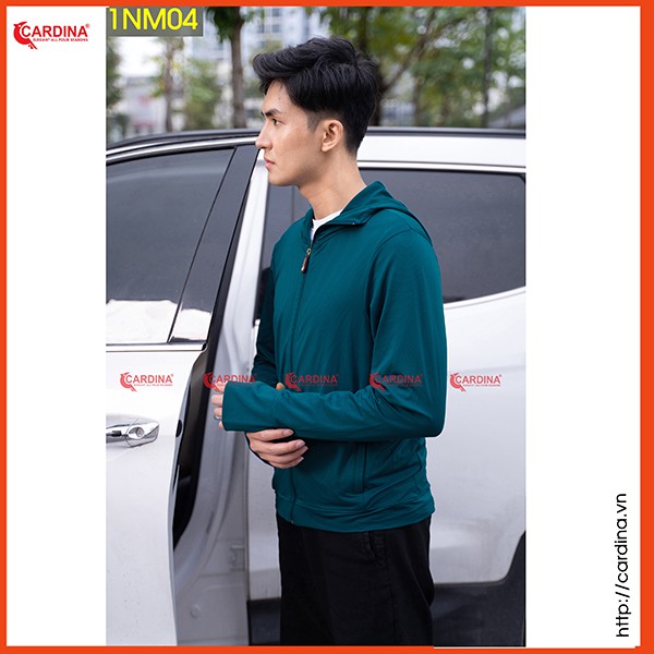 Áo chống nắng nam CARDINA 2 lớp chất thun lạnh cao cấp viền thể thao chống tia UV thiết kế lưới tản nhiệt 2NM02 | BigBuy360 - bigbuy360.vn