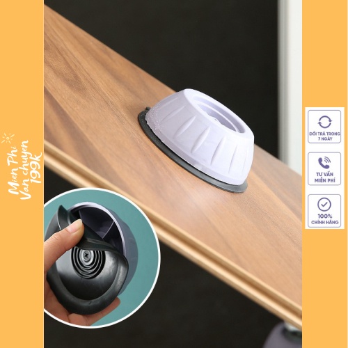 Đế Kê Chân Máy Giặt Chống Rung Chống Ồn, Chân Kê Tủ Lạnh Nội Thất Chịu Tải Lớn Tiện Lợi 88295