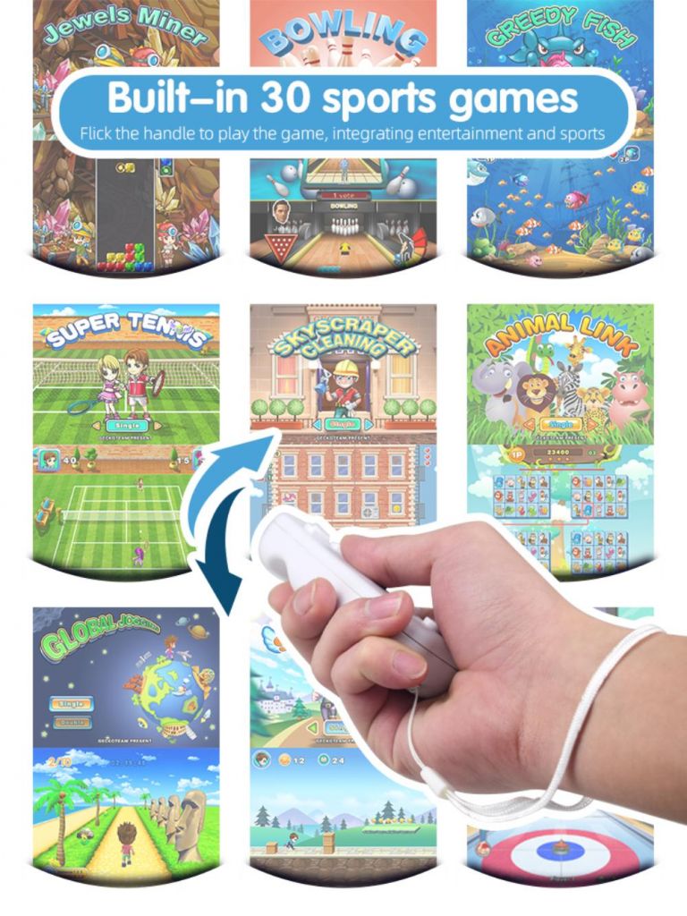 Bộ Máy Chơi Game 800 GAME NES 4K ĐIều Khiển Bằng Thao Tác Tay Không Dây Chất Lượng Cao 2.4g