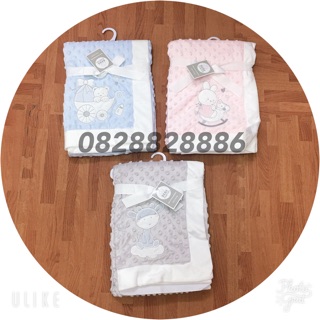 Chăn lông 2 lớp bebe mẫu mới nhất 2019