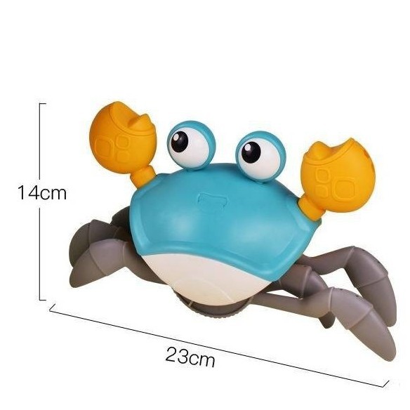 Cua Đồ Chơi Cho Bé, Con Cua Bò Cho Bé Chơi Khi Tắm Và Dắt Đi Bộ Bé Siêu Thích