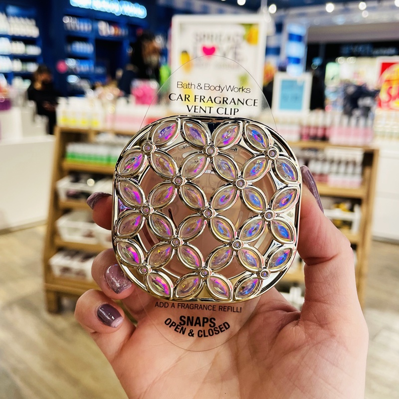 Kẹp khuếch tán đựng tinh dầu thơm xe ô tô Bath & BodyWorks