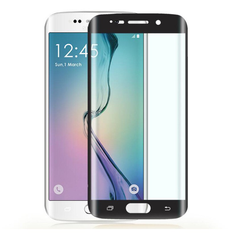 Dán Cường Lực 3D Samsung S6 Edge Full Màn Hình Màu Đen