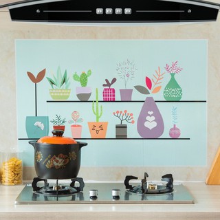 Giấy dán tường nhà bếp, kích thước 50 x 75 cm, chất liệu cách nhiệt, chống thấm dầu mỡ, không thấm nước