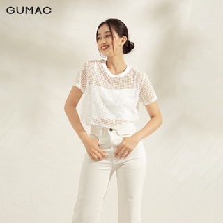 Áo croptop lưới ATA1148 GUMAC (Không gồm áo dây)