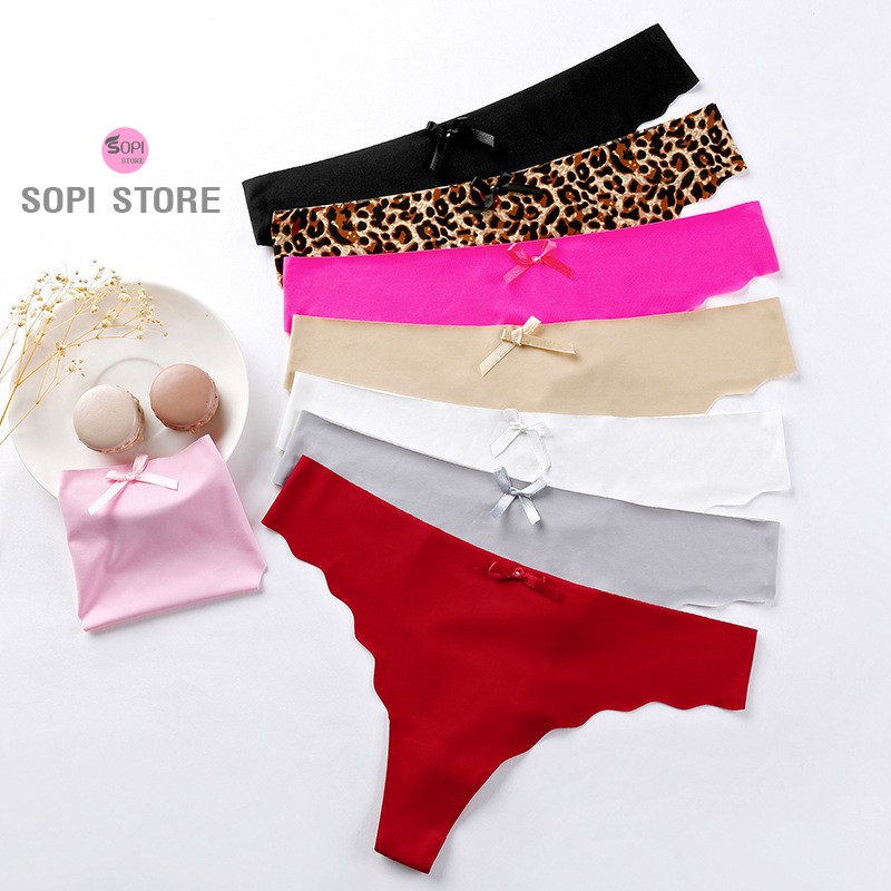 Quần lót lọt khe su đúc cạp ép viền sóng siêu kool, quần lọt khe nữ sexy không viền may QLK7 - Sopi Store | BigBuy360 - bigbuy360.vn