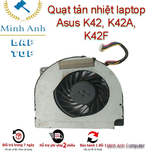 Quạt tản nhiệt laptop Asus K42, K42A, K42F-Fan k42