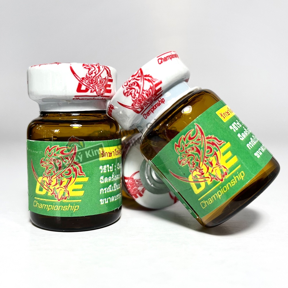 Sản phẩm cho gà té gió One Xanh, chai 5ml, nhập khẩu Thái Lan chính hãng