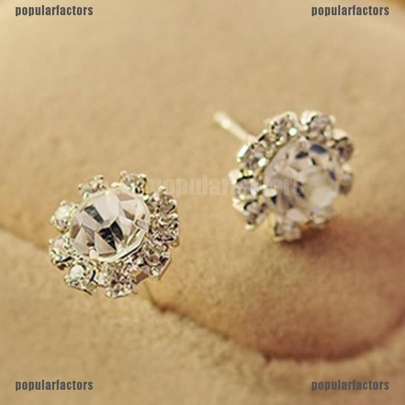 Đôi Bông Tai Dáng Dài Đính Đá Thời Trang Cho Nữ