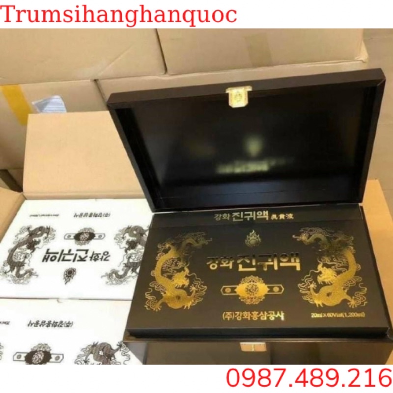 Tinh Chất Đông Trùng Hạ Thảo Kanghwa Hàn Quốc Hộp 60 ống x 20ml, Tăng cường hệ miễn dịch, Cải thiện chức năng gan thận