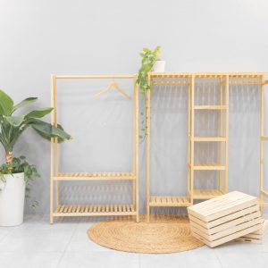 Tủ treo quần áo ⚡ TIỆN LỢI ⚡ Kệ treo đồ triple hanger Mây House