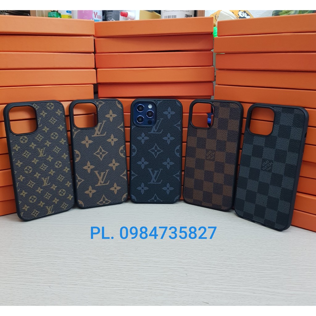 Ốp LV, Burberry iPhone X, Xs, Xs Max, XR,7plus,8plus,11,11pro,11promax,12,12pro,12promax da Canvas họa tiết caro, chữ LV | BigBuy360 - bigbuy360.vn