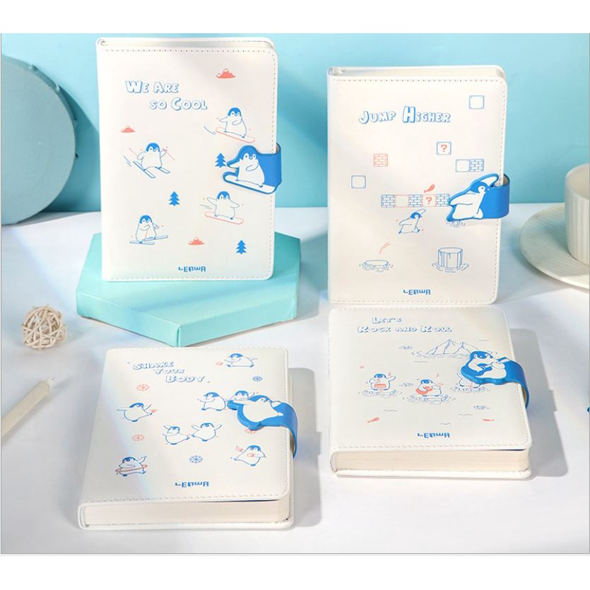 Sổ Cánh Cụt [ Đơn 200k tặng Sticker/Quạt bỏ túi ; 500k tặng Sổ nhỏ/ Ghim sách]