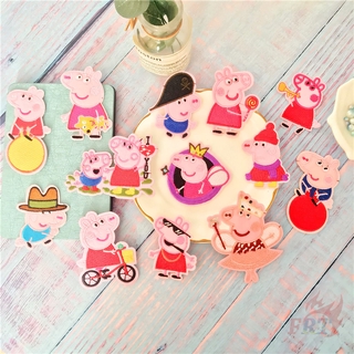 Sticker ủi thêu hình heo Peppa