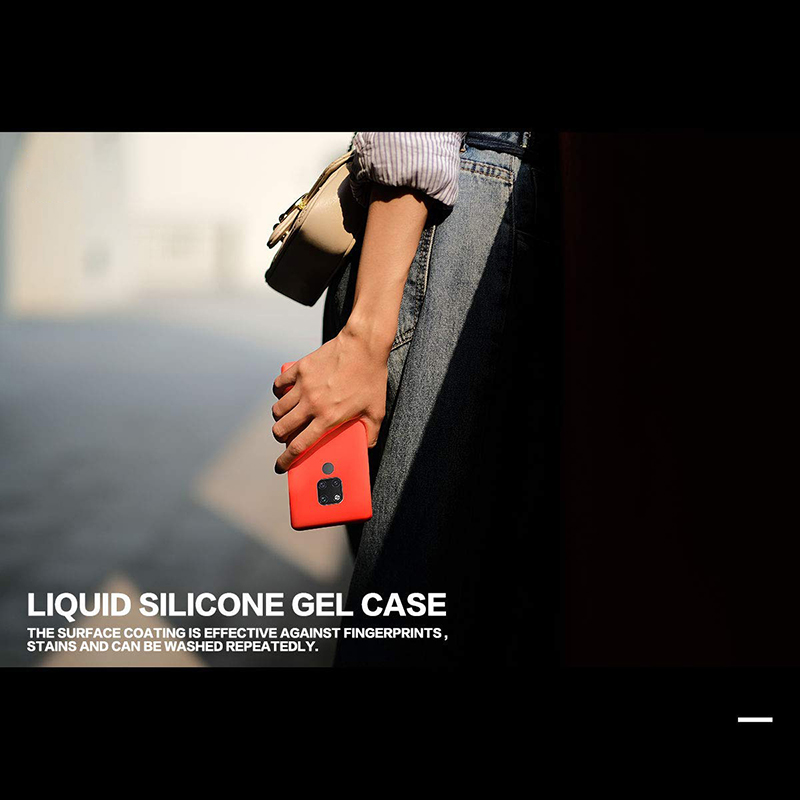 Ốp điện thoại silicone dẻo mềm mại bảo vệ sang trọng dành cho Huawei Mate 20 30 Pro Mate 20X Mate 10