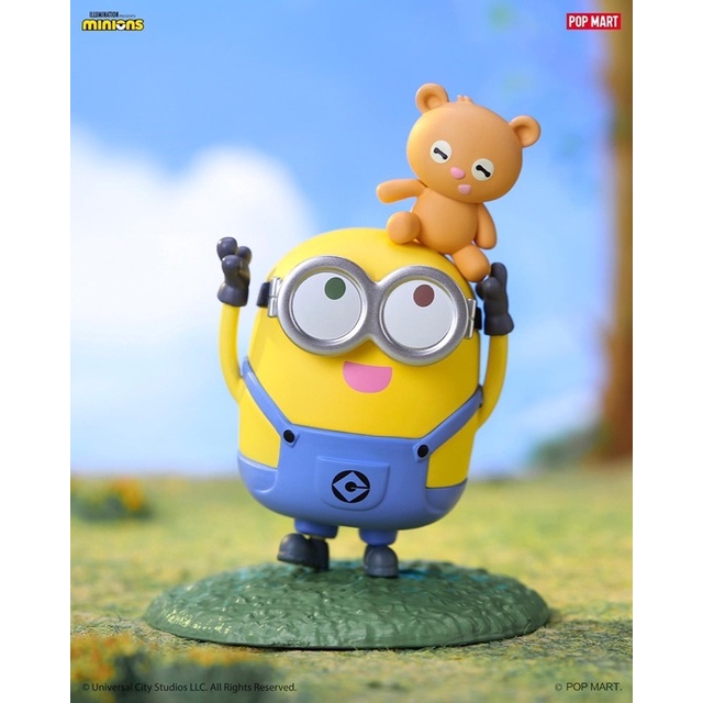 Mô hình Minions Bob + Tim Better Together Series Pop Mart Sự trỗi dậy của Gru