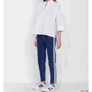 Quần Baggy Jeans Kẻ Sọc