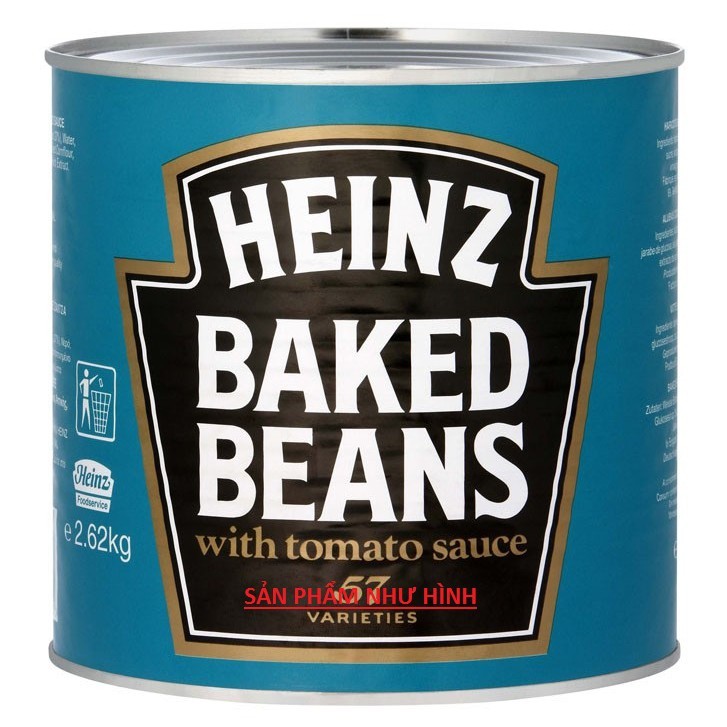 Đậu Sốt Cà Baked Bean Heinz 2.62 kg