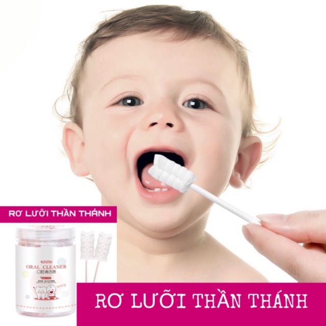 Rơ lưỡi thần thánh kiểu mới cho bé vcool/Carebaby.