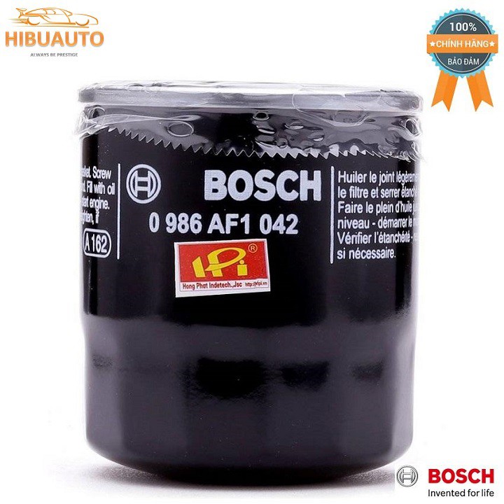 Lọc Nhớt Động Cơ BOSCH Cho Xe Toyota, Honda, Mitsubishi, Nissan, Kia, Hyundai,... HIBUAUTO