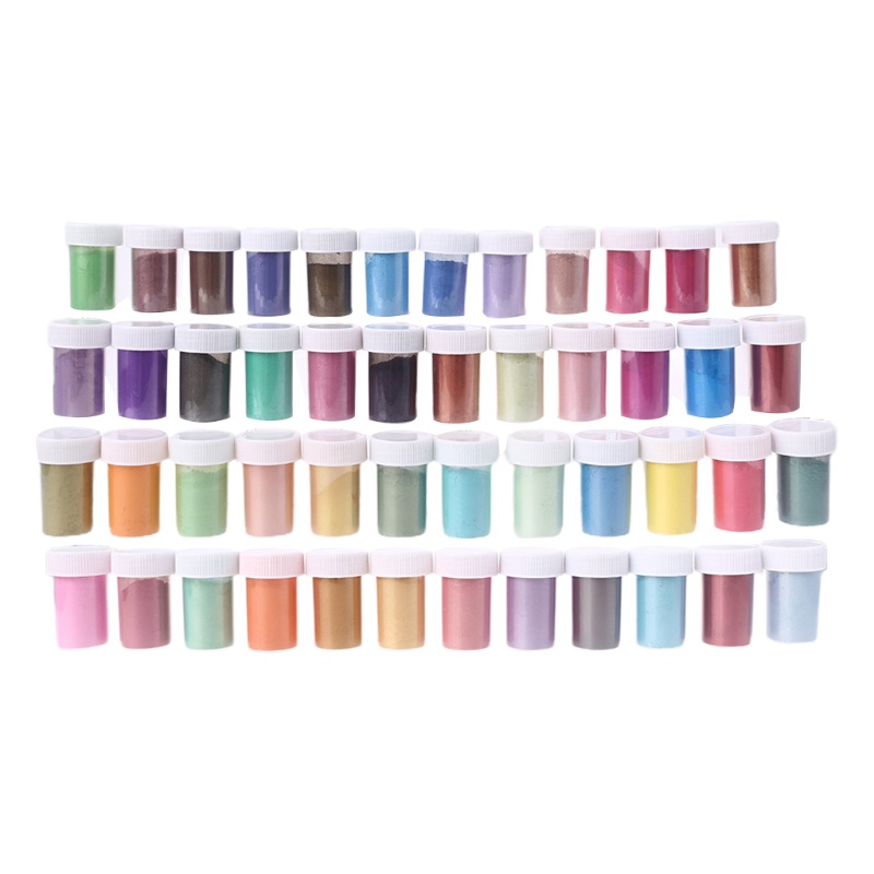 Bột Khoáng Mica Ngọc Trai 48 / 56 Màu Tự Nhiên Dùng Làm Trang Sức