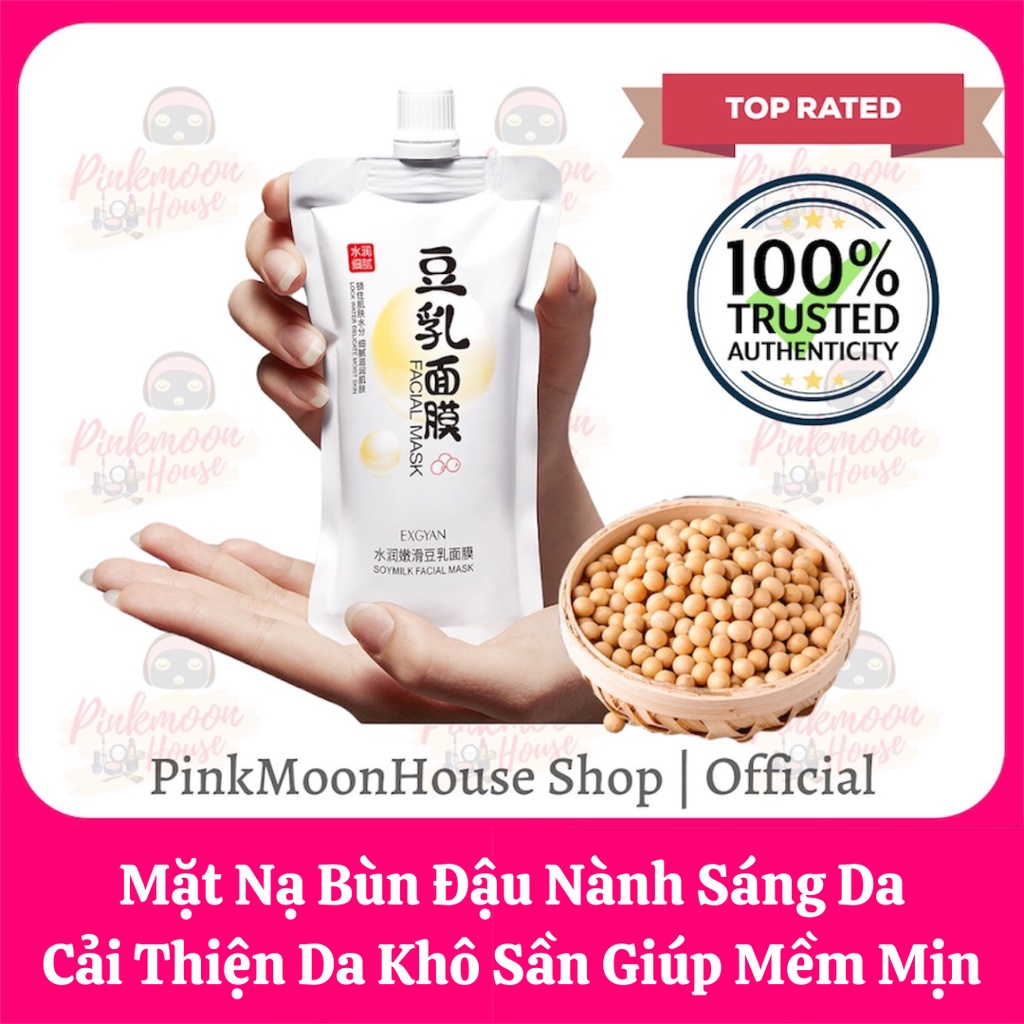 Mặt nạ bùn đậu nành sáng da giúp trẻ hóa căng bóng EXGYAN