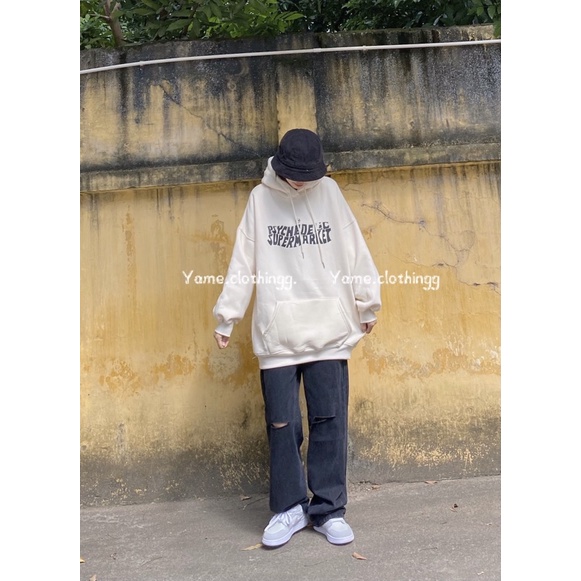áo hoodie rộng