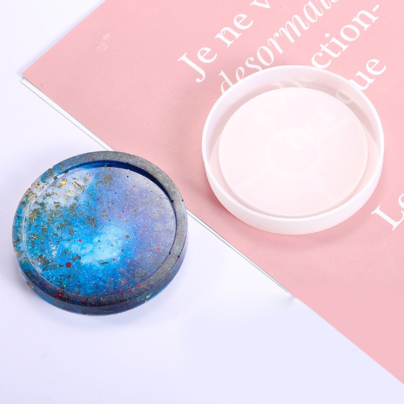 Sa Tấm Lót Cốc Cà Phê / Rượu Bằng Nhựa Epoxy Độc Đáo Trang Trí Nhà Cửa