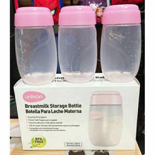Bình trữ sữa Unimom Hàn Quốc 150ml ( hộp 3 chiếc) (có bán lẻ)