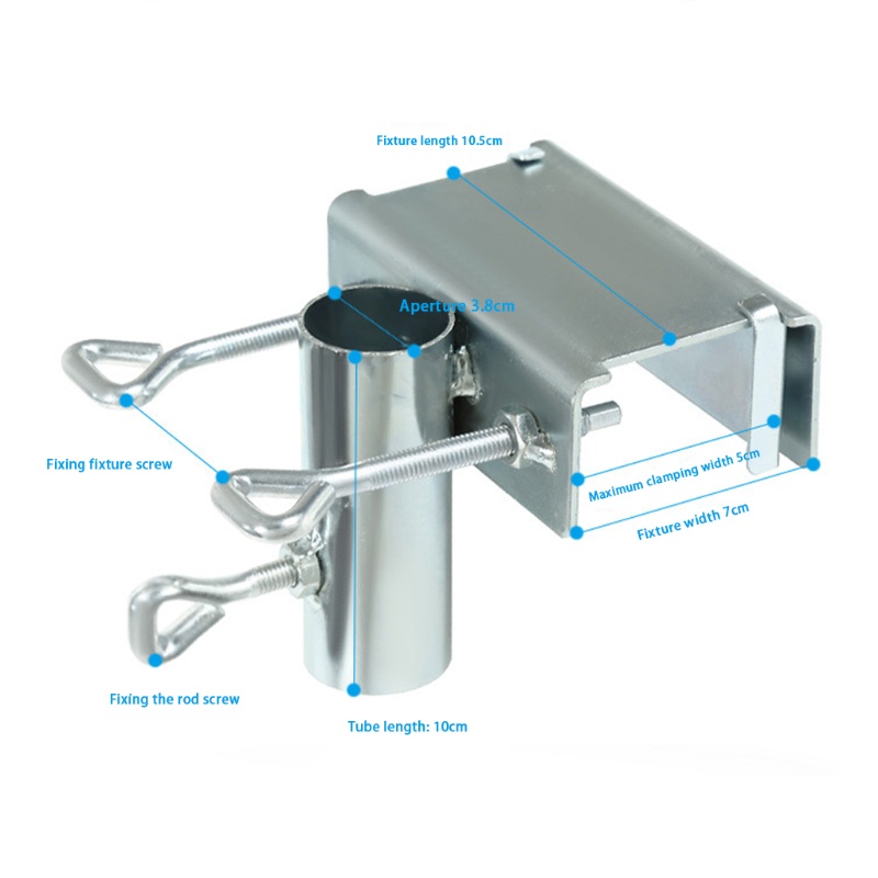 QQ Giá Đỡ Dù Che Nắng Ban Công Hình Vuông Tiện Dụng